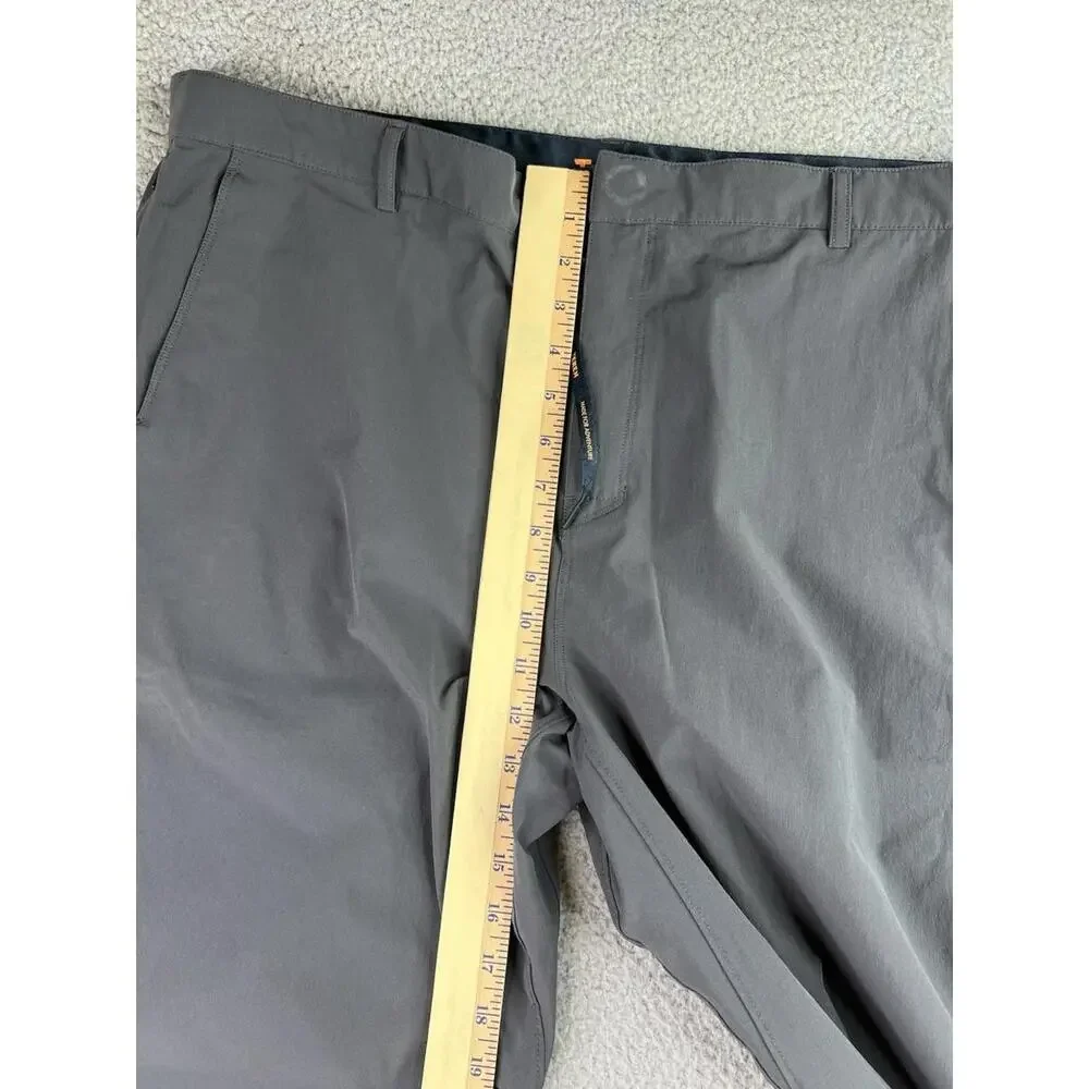 Teren Hiking Pants Mens 40x34 Gray Stretch Performance Slim Fit Outdoor - Picture 6 of 14